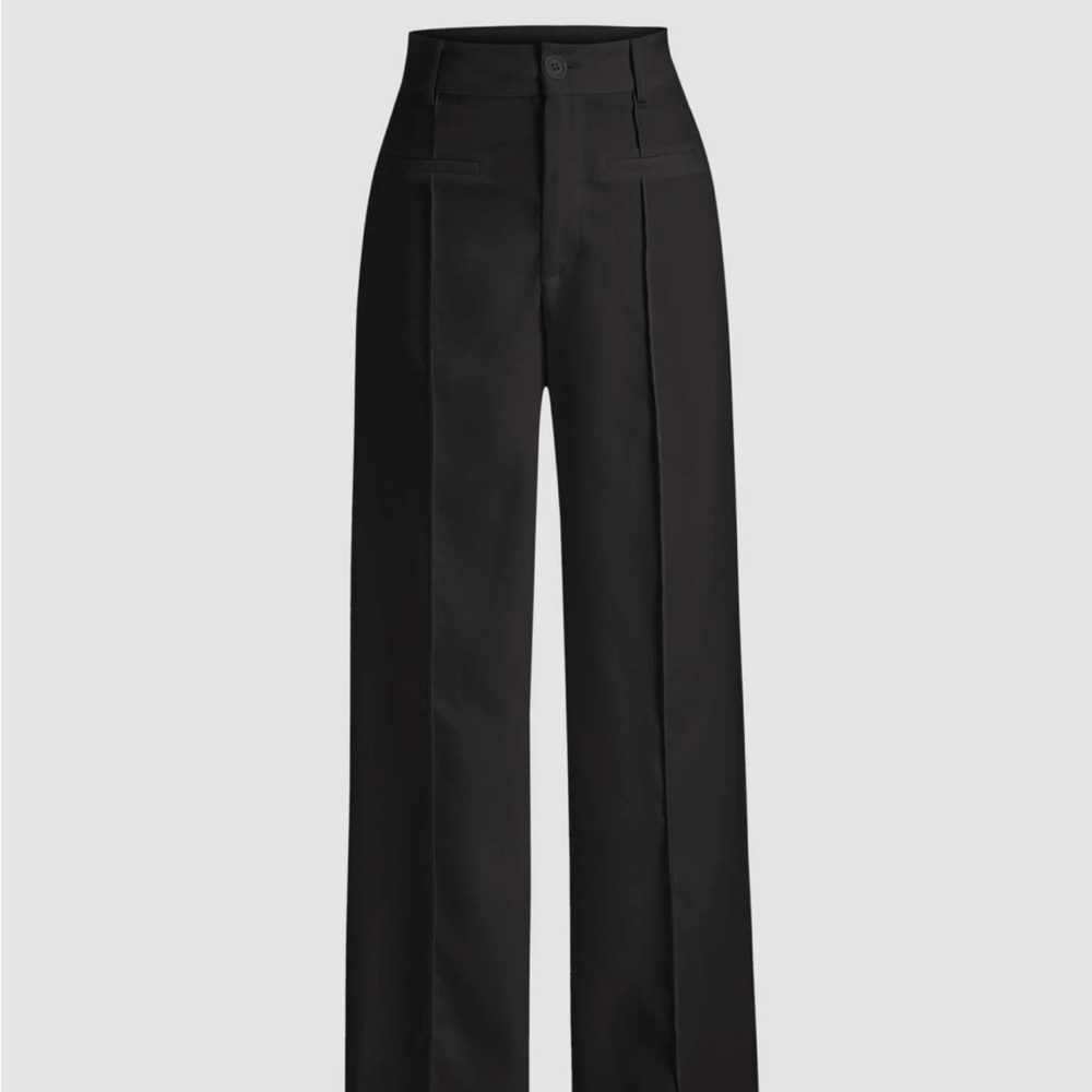 Cider Solid Stitch Straight Leg Trousers
